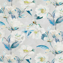 Japonica Cobalt Linen Fabric by the Metre